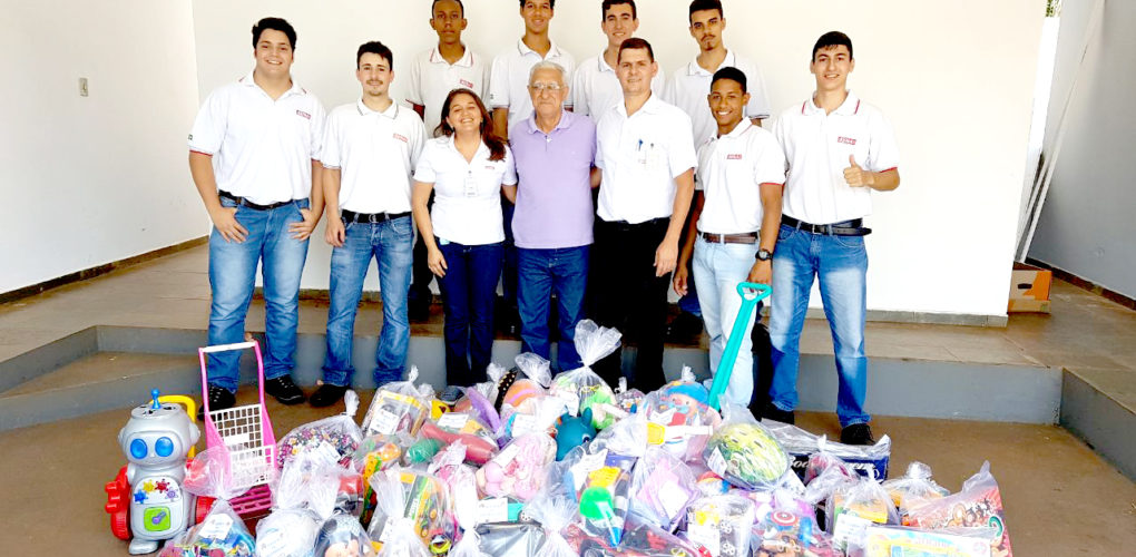 SENAI faz campanha de arrecadação de brinquedos