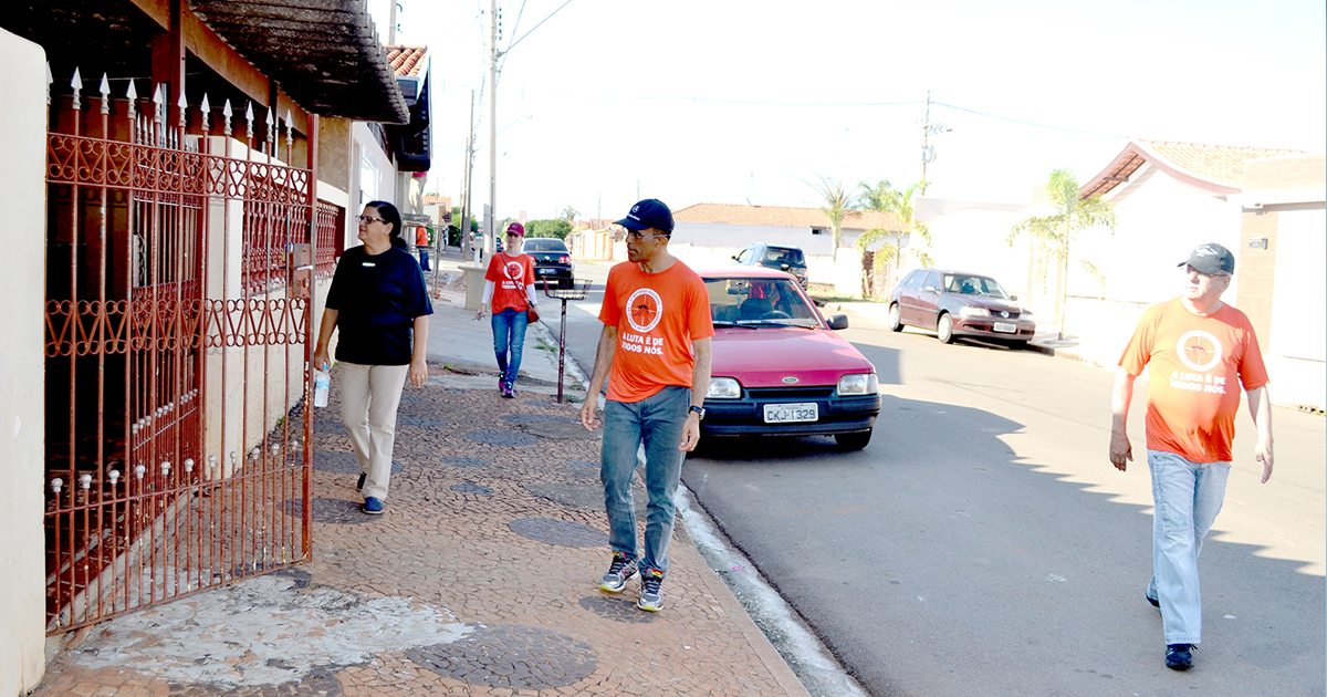 Equipe percorreu mais de 1500 imóveis na cidade