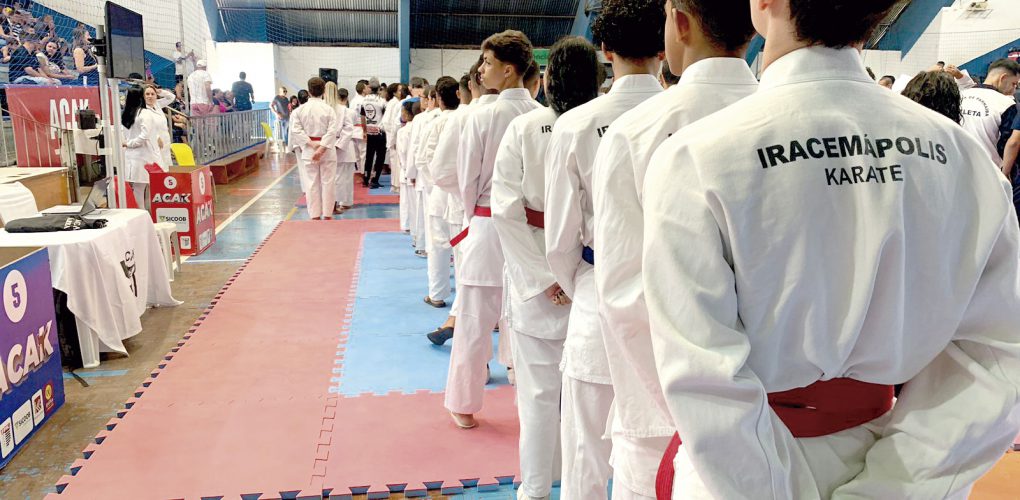 Iracemápolis conquista 12 medalhas em campeonato de Karatê