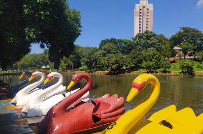 Pedalinho estará aberto neste domingo