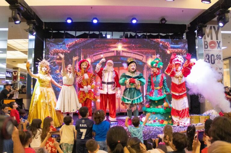 Papai Noel chega ao Pátio Limeira Shopping neste sábado
