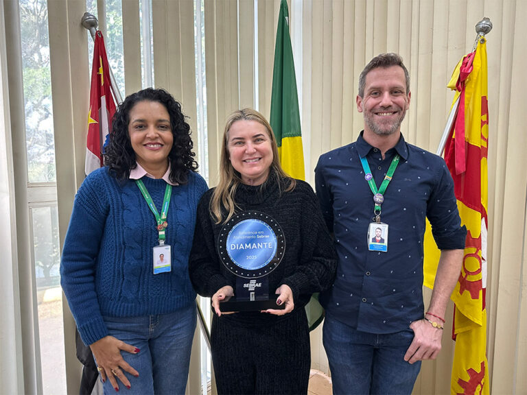 Iracemápolis recebe Selo Diamante de Referência em Atendimento do Sebrae Nacional